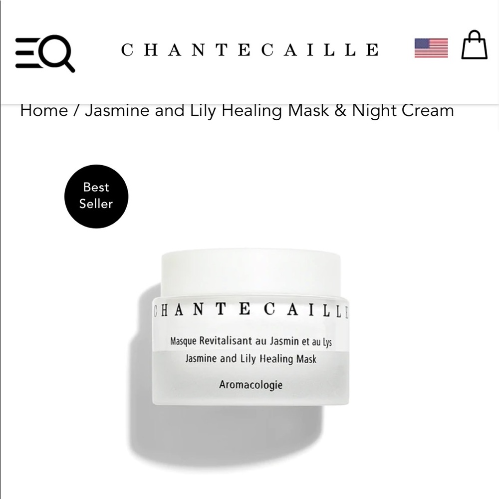 Chantecaille Like New In Box Jasmine & Lily Mask